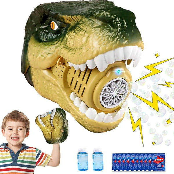 YOTOY Bubble Machine Dinosaur Toys for Boys